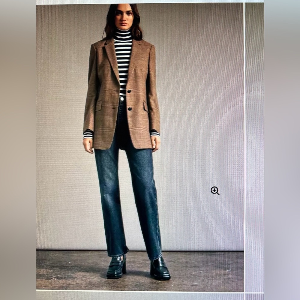 Rag and Bone Charles Plaid Blazer, size 2, NWT